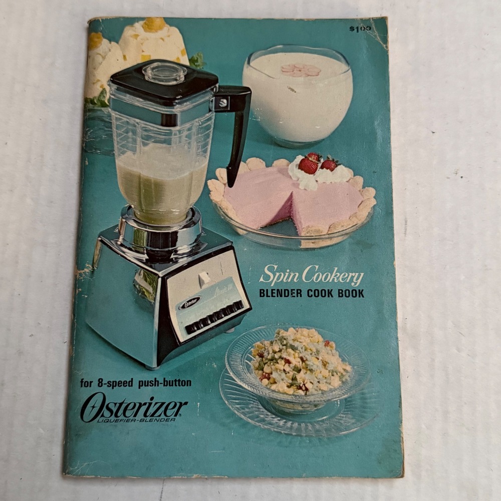 Vintage 1966 Osterizer Blender Cookbook Instruction Manual John Oster Mfg Co